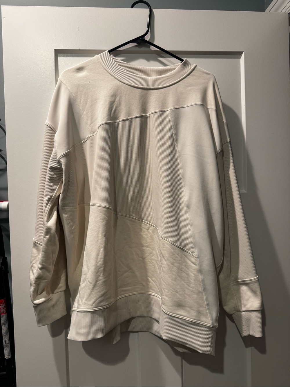 Lululemon Perfectly Oversized Crewneck - Cream